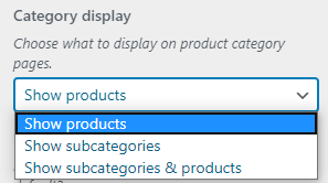 Woocommerce Product Catalog Category Display 1