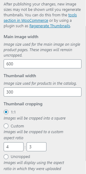 Woocommerce Product Images