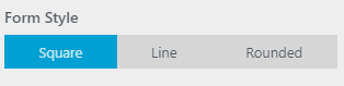 WP Configurator Theme General Setting Form Style