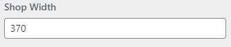 WP Configurator Theme Shop Shop Width 1