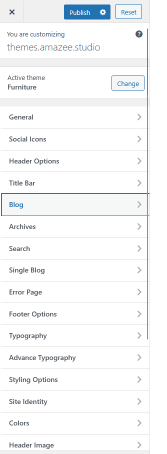 furnituretheme blog
